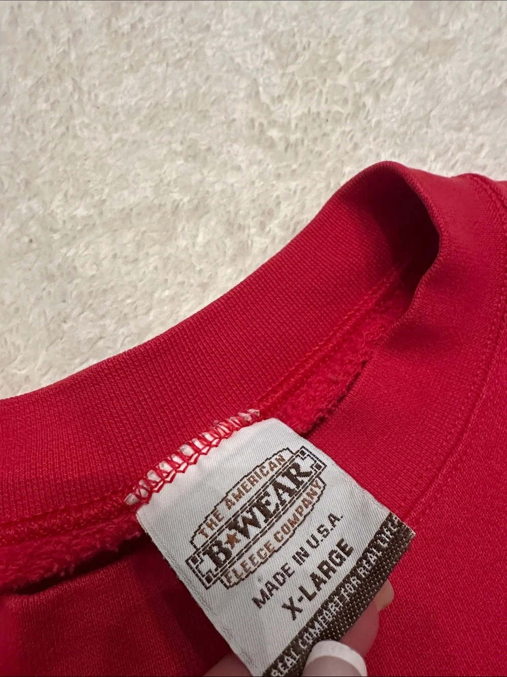 90s Embroidered Ohio State Buckeyes Red Pullover Crewneck Sweatshirt XL USA